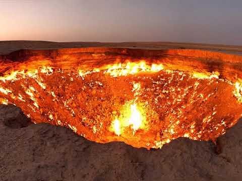 The Door to Hell,  Darvaza Gas Crater, Turkmenistan