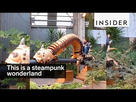 This park is a steampunk wonderland