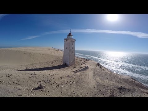 Rubjerg Knude Lighthouse &amp; Paragliding @ Løkken - Aerial recordings