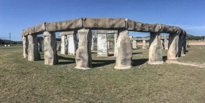 Stonehenge II and Easter Island Heads