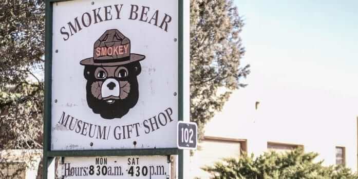 Smokey Bear Museum And Grave